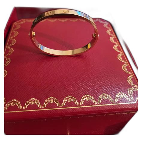 cartier love bracelet pink gold|cartier love bracelet unisex.